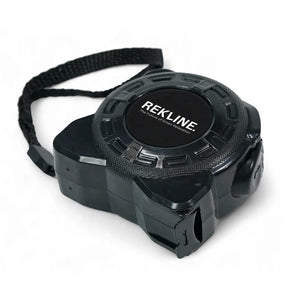 Tape Measure 5m / 16.5ft with Locking Mechanism | Auto Retract Measuring Tape | Belt Clip & Durable Heavy Duty Case | by REKLINE