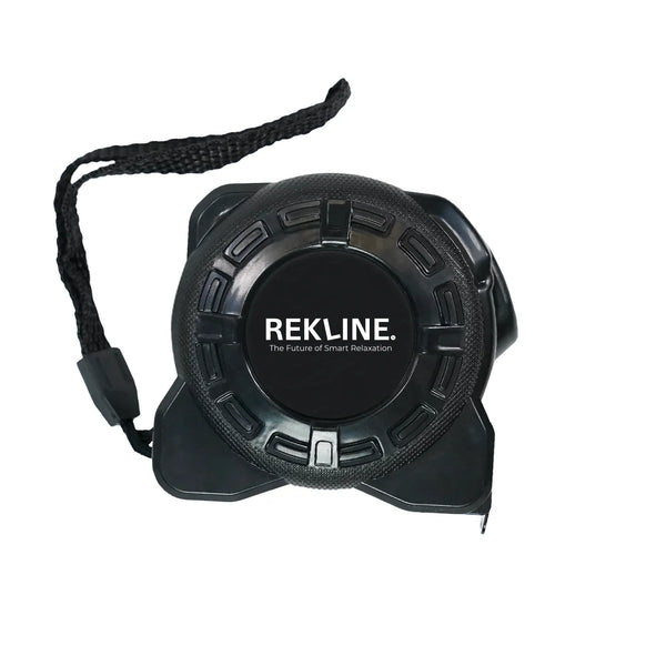 Tape Measure 5m / 16.5ft with Locking Mechanism | Auto Retract Measuring Tape | Belt Clip & Durable Heavy Duty Case | by REKLINE