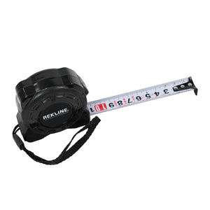Tape Measure 5m / 16.5ft with Locking Mechanism | Auto Retract Measuring Tape | Belt Clip & Durable Heavy Duty Case | by REKLINE