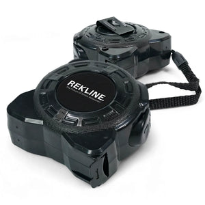 Tape Measure 5m / 16.5ft with Locking Mechanism | Auto Retract Measuring Tape | Belt Clip & Durable Heavy Duty Case | by REKLINE