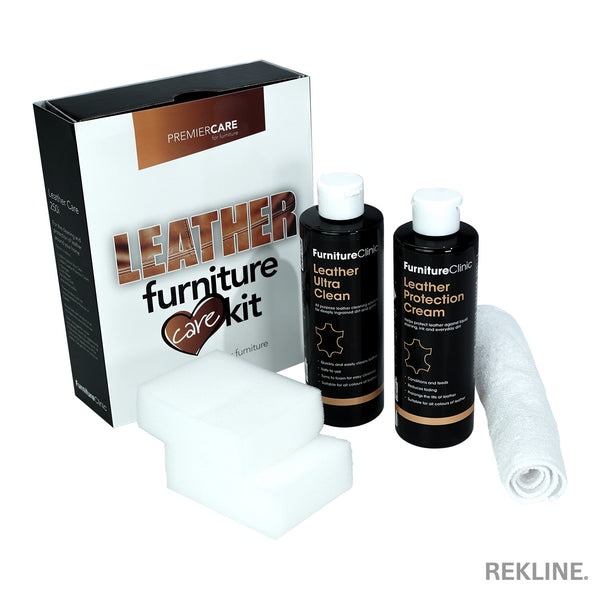 Leather Sofa Cleaner & Conditioner Kit | Sponge & Cloth Included for Couch Cleaning At Home | by REKLINE