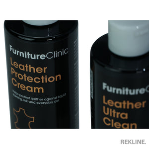 Leather Sofa Cleaner & Conditioner Kit | Sponge & Cloth Included for Couch Cleaning At Home | by REKLINE