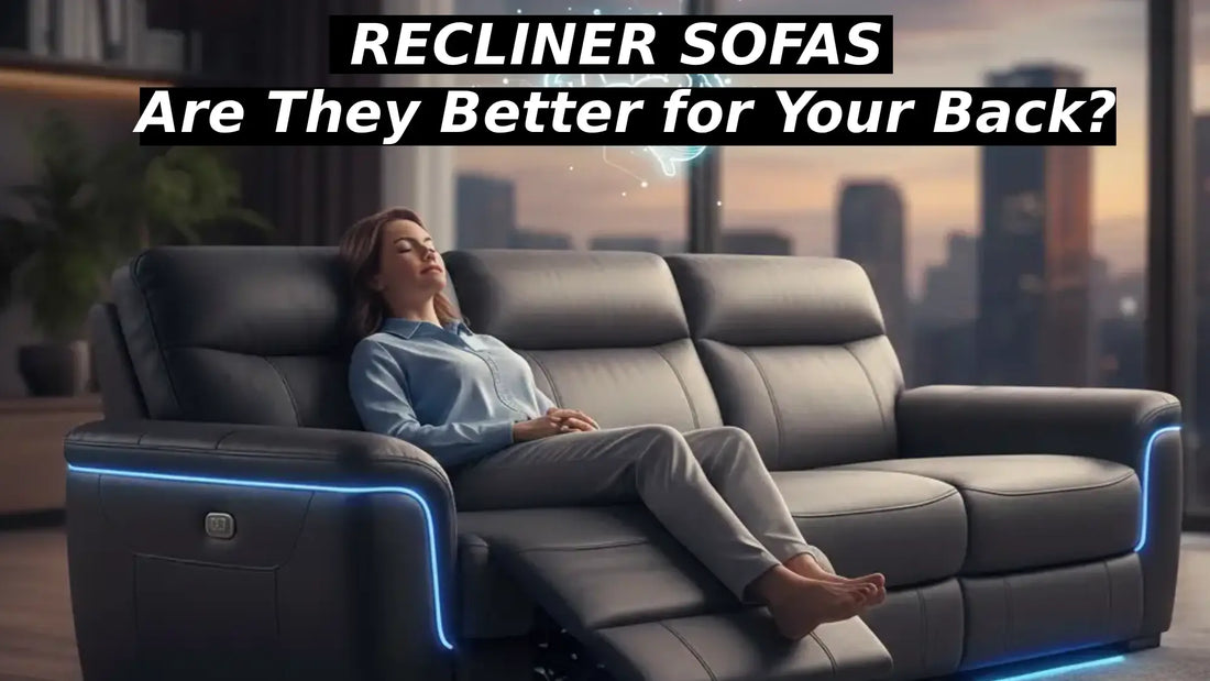 RECLINER SOFAS  Are They Better for Your Back?