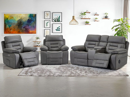 2 1 1 Recliner Sofa Set
