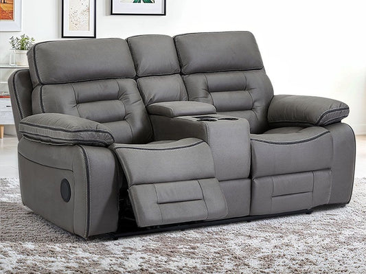 2 Seater Fabric Recliner Sofas