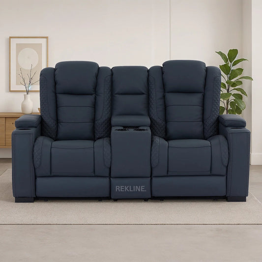2 Seater Real Leather Sofas