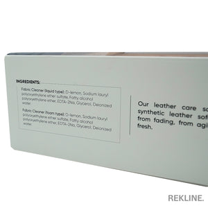 Fabric Sofa Cleaner Kit | Stain Remover, Sponge & Cloth for Couch Cleaning At Home | by REKLINE