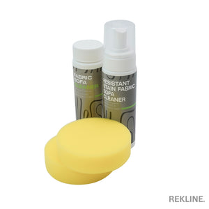 Fabric Sofa Cleaner Kit | Stain Remover, Sponge & Cloth for Couch Cleaning At Home | by REKLINE