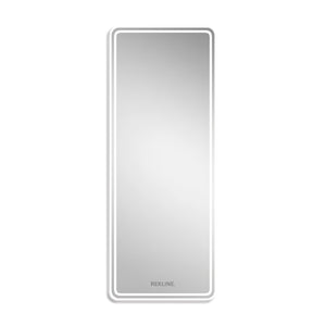 Full Length Frameless Large LED Mirror | Copper-Free Silver Glass & Alloy Lamp Trough | 70×180 cm | Miami Glow Mirror By REKLINE